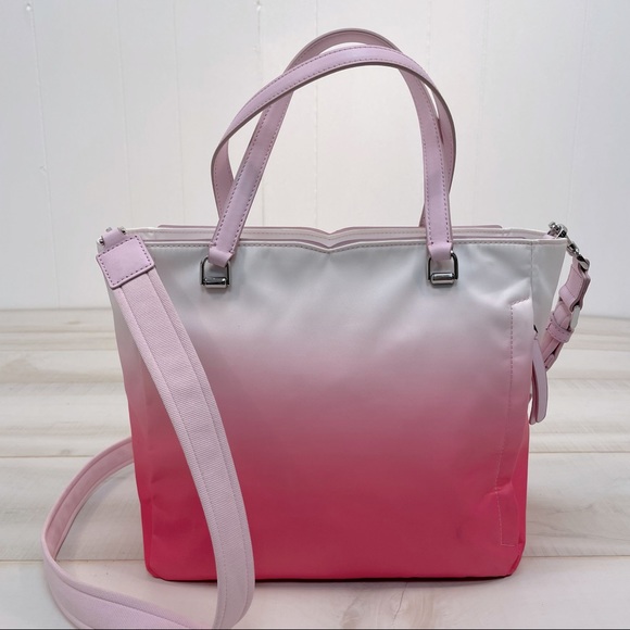 Kate Spade Pink Ombré Medium Zip Satchel Jae - Picture 4 of 10